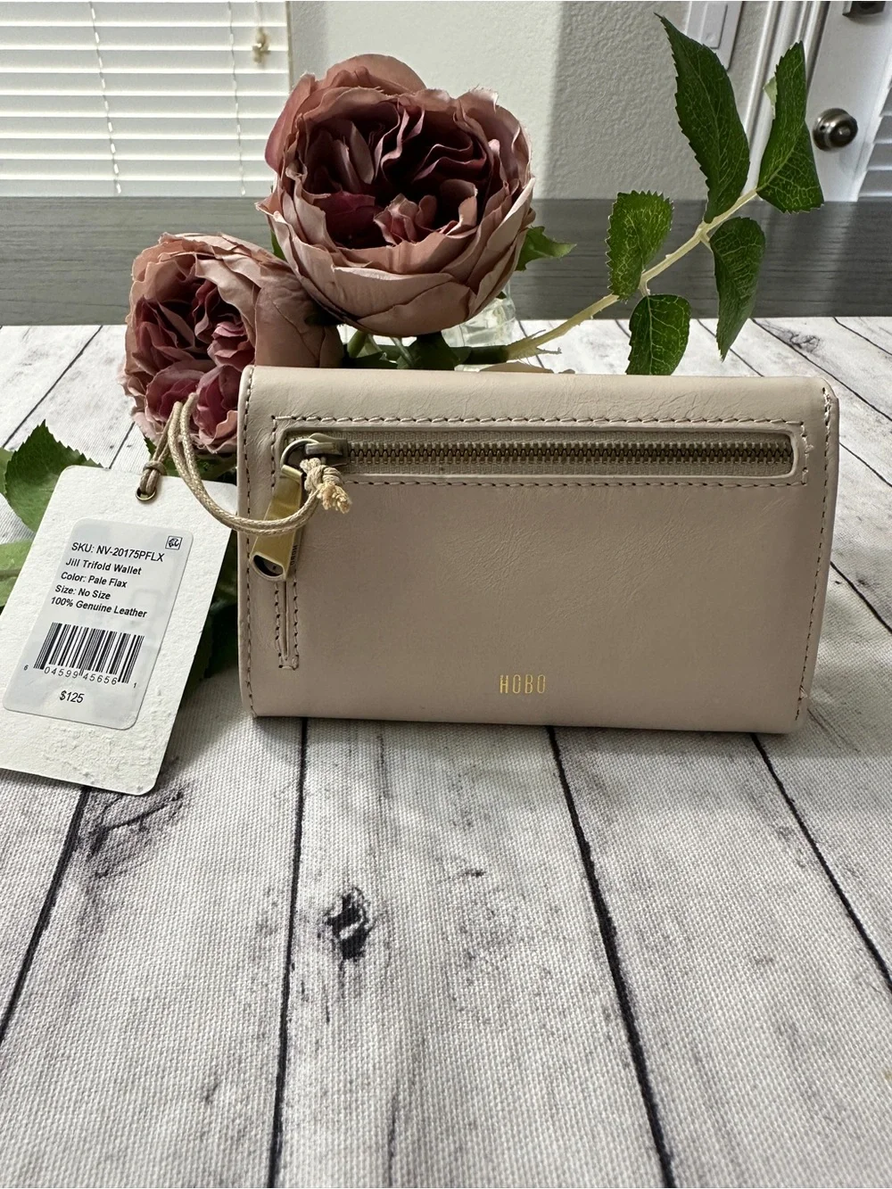 NWT HOBO Jill Trifold Wallet